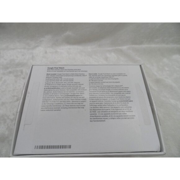 Google Pixel Android Smartwatch 1st Gen Fitbit 41mm Activity Tracking WiFi NOB - Picture 13 of 13